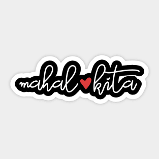 Mahal Kita Filipino Sticker